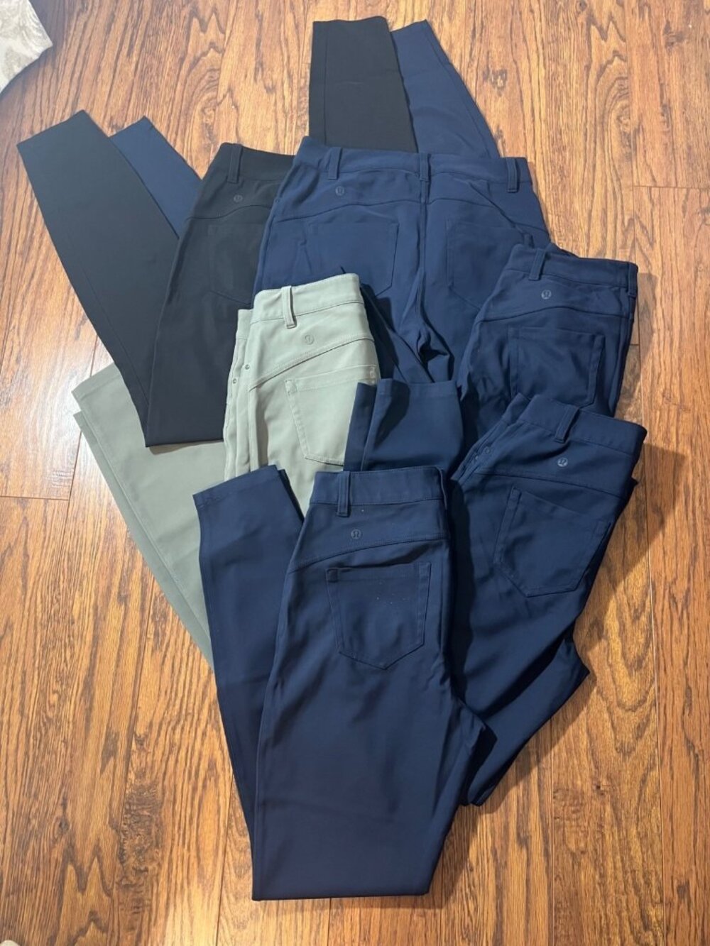 6 pcs Lululemon Men's/Women's Button Up Pants RN#106259 Sz 26/ 28 x 30 Pants U8p